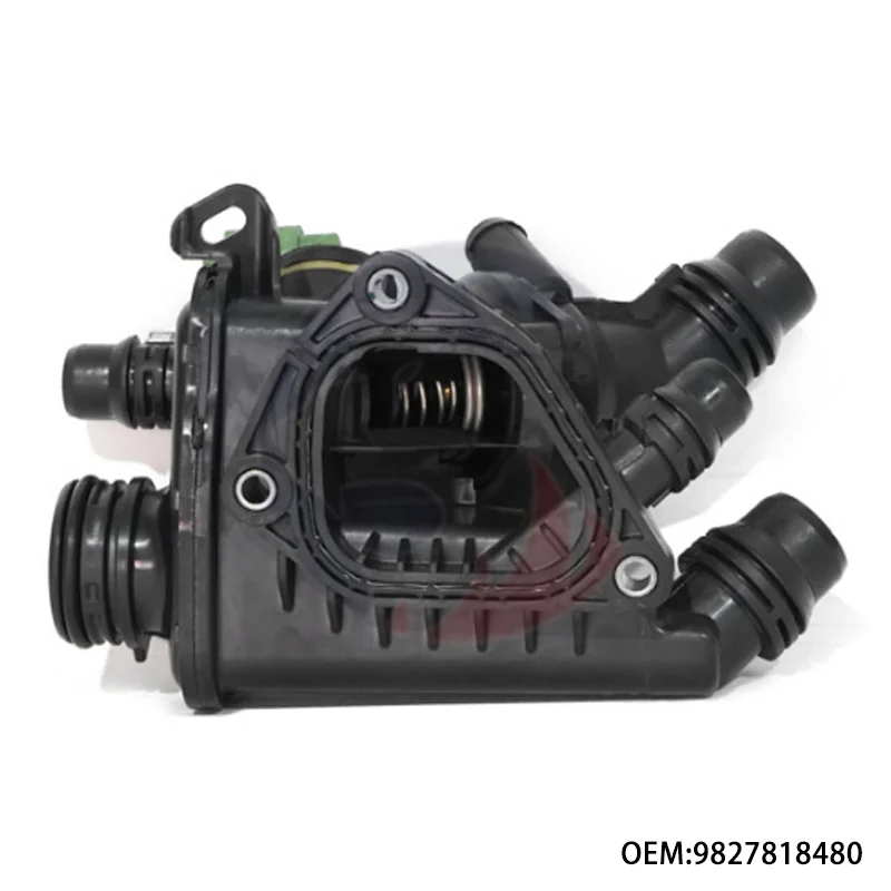 9827818480 Suitable for P-eugeot 4008 C-itroen D-S 9 engine coolant thermostat thermostat