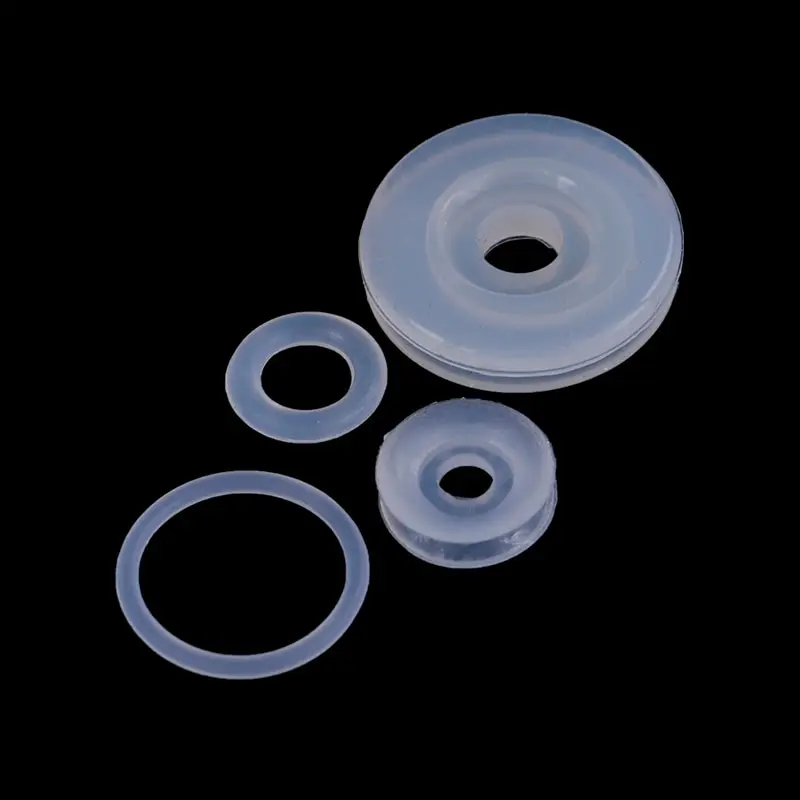 4pcs/set Electrical Pressure Cooker Valve Parts Ball Float Sealer Seal Rings Safe Non Toxic Gasket