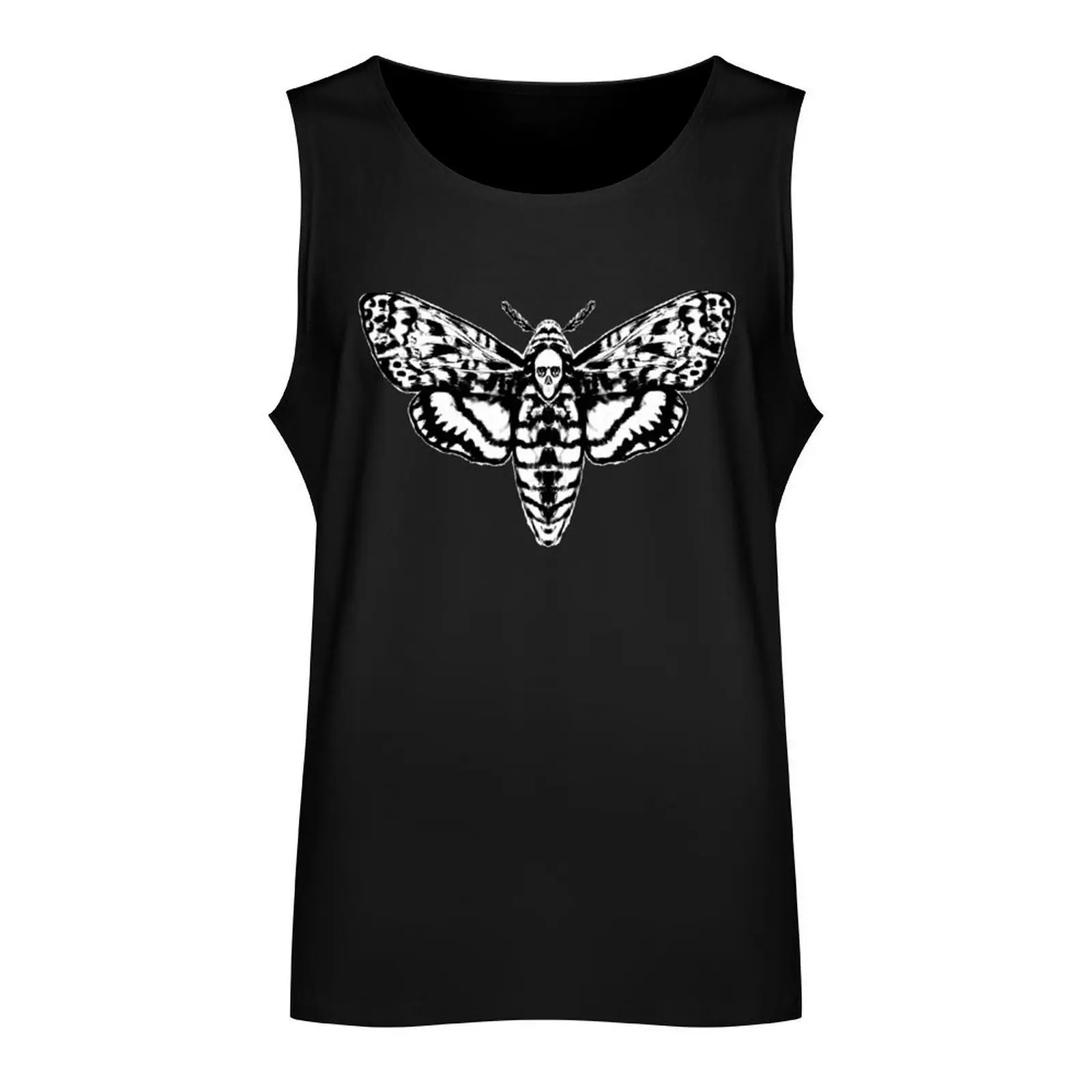 Death's Head Moth Tank Top muscle t-shirt t-shirt for man summer clothes for men Men's t shirt