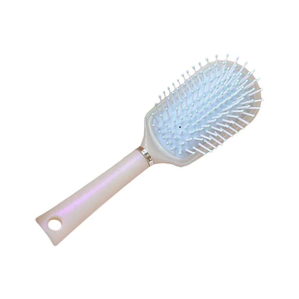 Airbag Comb Durable Nonslip Handle Smooth Round Teeth Portable Hair Styling Tools Antistatic Plastic Detangling Combs for Women