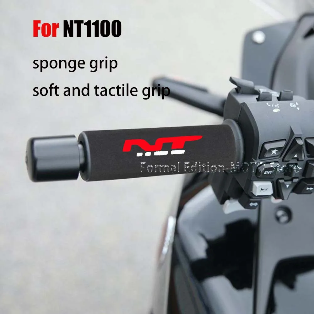 Handlebar Grips Anti Vibration Motorcycle Grip for Honda NT1100 Accessories Sponge Grip for NT1100