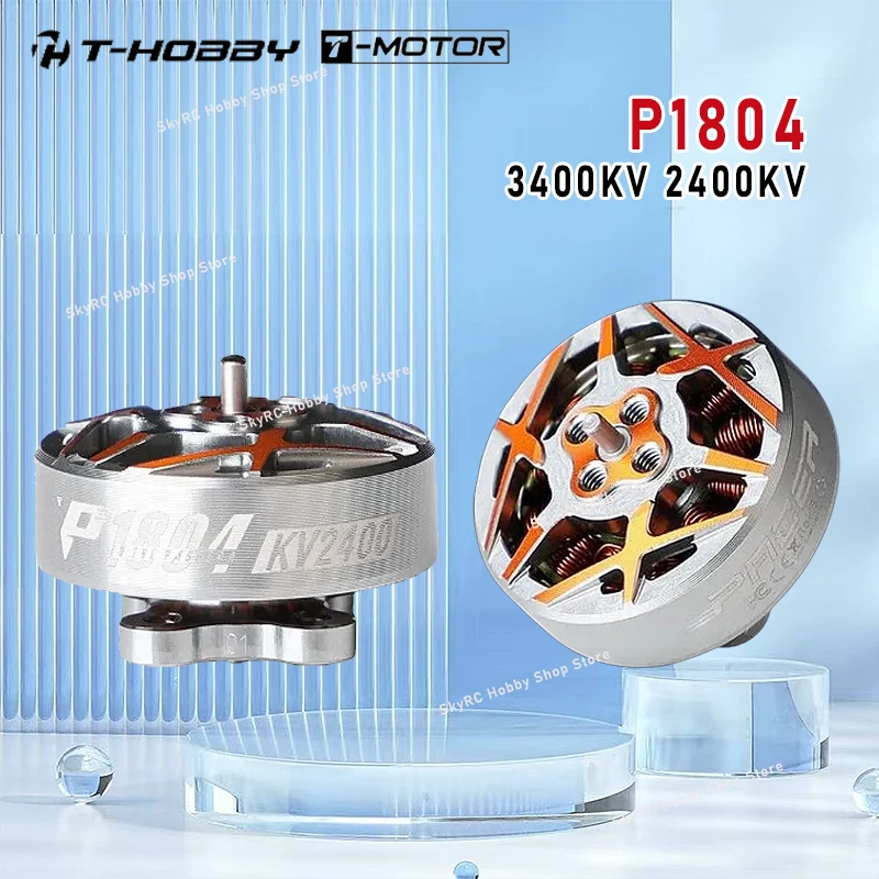 

T-MOTOR T-HOBBY P1804 Brushless Motor 3400KV 2400KV 4S 6S 1.5/5mm Shaft for 3-4 Inch RC Multirotor