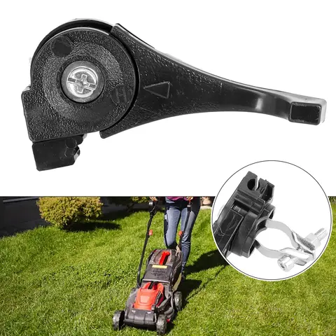 Pratico gruppo leva dell'acceleratore per parti di ricambio del manubrio da 19mm per accessori universali del Rotovator del costipatore del tosaerba