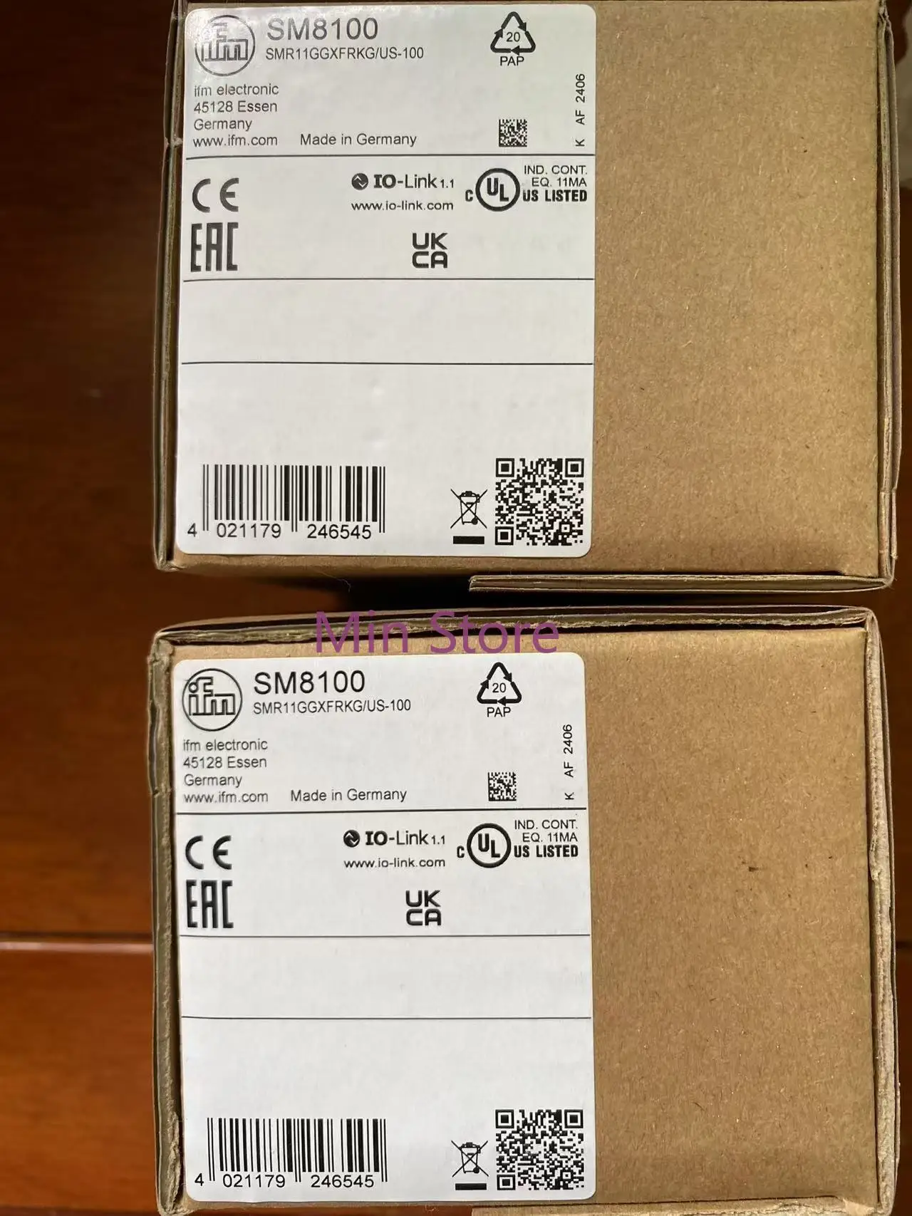 Novo sensor IFM original SM8100 SM8000