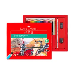 Faber Castell Oil Colored Pencils Non-toxic Professional Painting Color Pencil Set Sketch Drawing Pencil Set Art Supplies