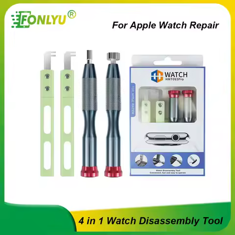 4 in 1 Watch Disassembly iW-Opener Kit Set For Apple Watch S4 S5 S6 S7 S8 S9 LCD Crown Battery Flex Opening Prying Repair Tools