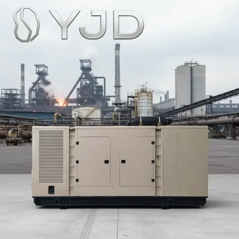 YJD 800KW 1000KVA 1250 2000KVA Diesel Generator by SDEC/WEICHAI ATS Option Open Frame Silent Type 24V DC Electric Start
