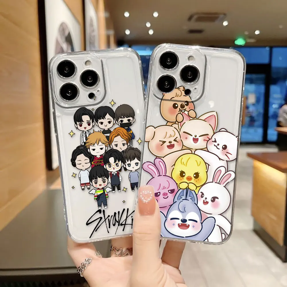 

Kpop S-Stray kids S-skzoo Phone Case For Redmi K40 13C 13 12 12C 10 10C 10X 10A 9 9C 9T 9A 8 7 A1 A2 A3 A5 PLUS Clear Case Shell