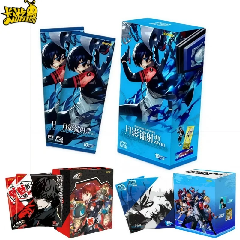

Persona Collection Rare Cards Phantom Color Paper P-Persona 3 Collection Cards P-Persona 5 Children's Toys Birthday Gifts