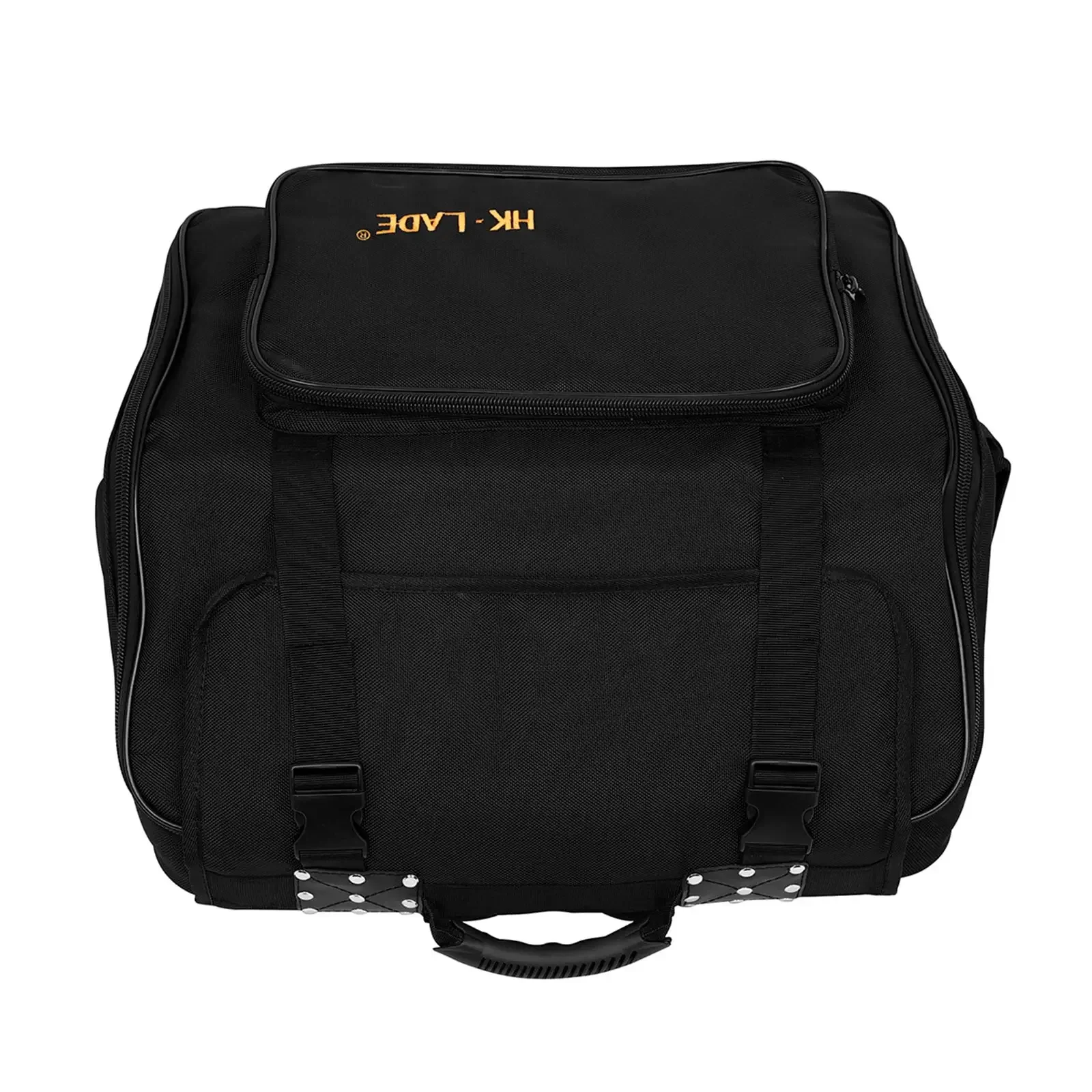 Padded Cotton Interior Waterproof Musical Instrument Case Portable Accordion Gig Bag Adjustable Shoulder Strap for Musicians