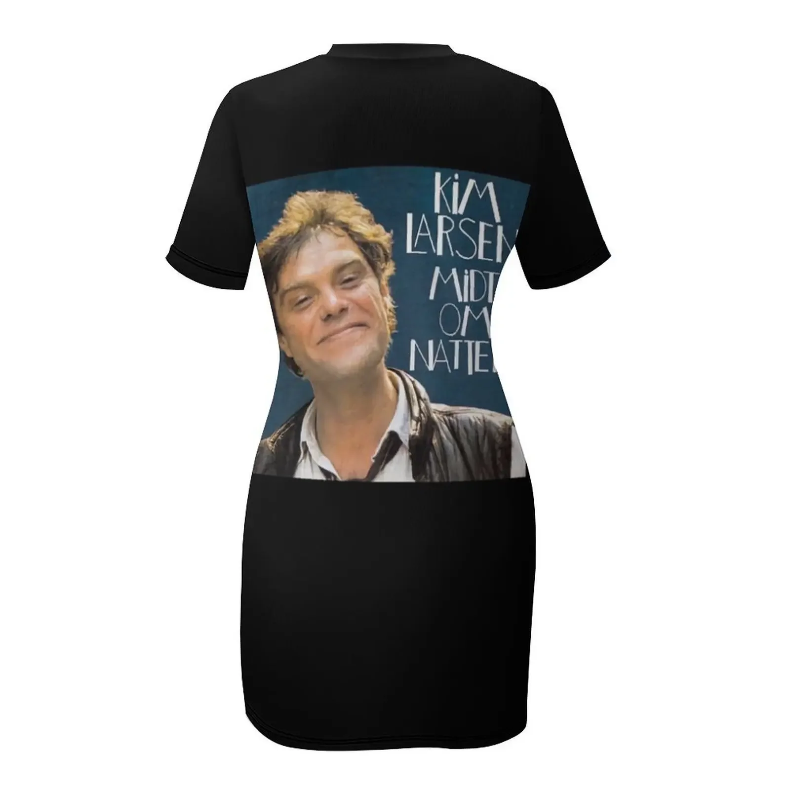 キム・ラーセン・ミッドト・オム・ナッテン tシャツ半袖ドレス女性のファッションドレスレディースドレス夏の服女性用ドレス