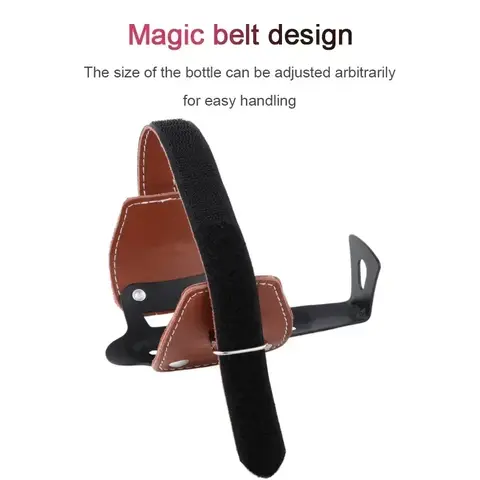 6 best sales leather bottle holder - №4