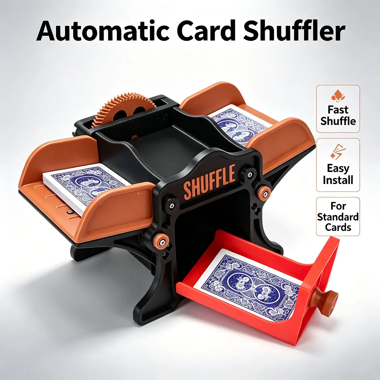 BambuLab Shuffler Makerworld Creative 3D Printed Model Kit ZH008 - DIY Assembly Educational Toy for Adults