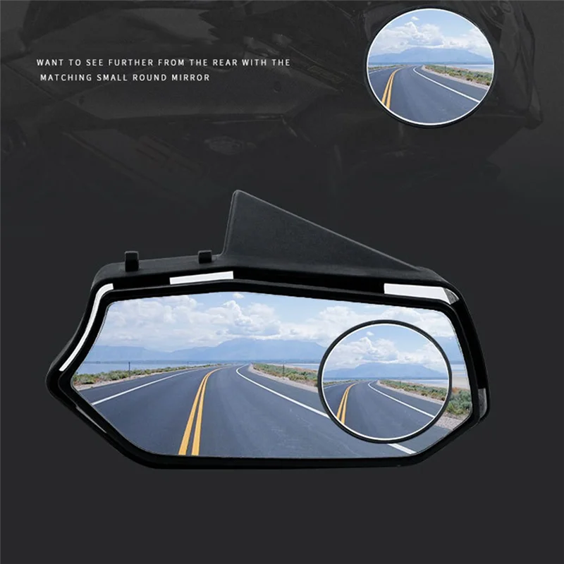

1 Pair Rearview Mirror Move Forward Mirror Kit Black Motorcycle Accessories For YAMAHA XMAX300 Xmax300 Xmax 300 2023+-A02G