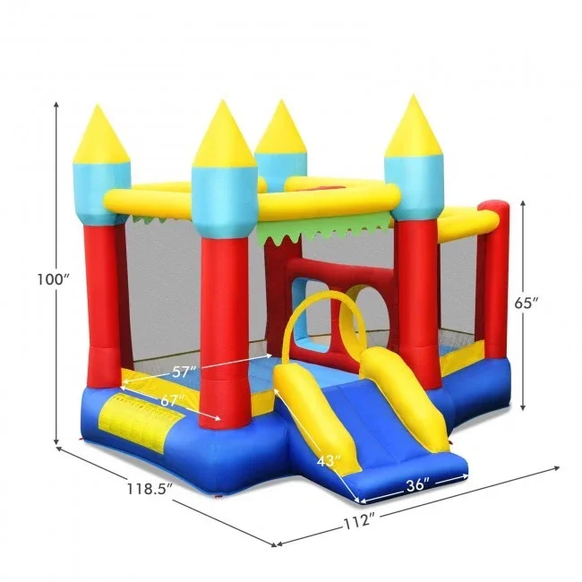 

Mini Inflatable Castle Bouncer Inflatable Jumping Castle With Slide