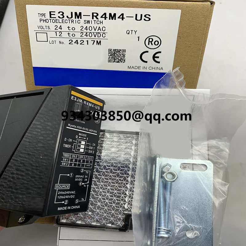 Photoelectric switch E3JM-R4M4-US E3JM-R4M4T-US E3JM-10DM4-G-N E3JM-10L-G-N E3JM-10M4-G-N  Complete models brand new