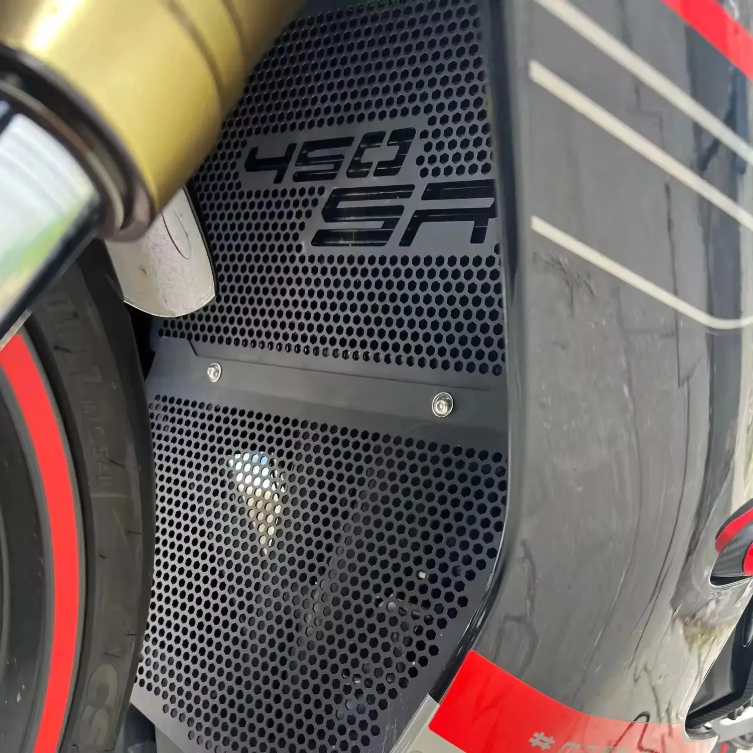 

450SR 450SS 450SRS Aluminium Radiator Guard Grille Cover Protector For CFMOTO CF MOTO 450 SR SS SRS 450 2022 2023 2024 2025