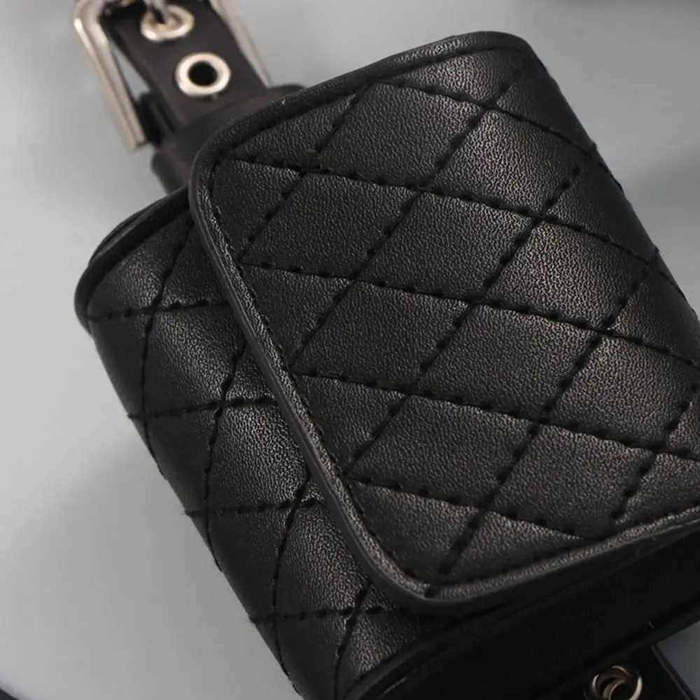 الموضة الكورية نمط المرأة الخصر حقيبة بولي Silver حزام الفضة الخصر حقيبة ريترو حقيبة صغيرة المرأة حقيبة بحزام الإناث #5