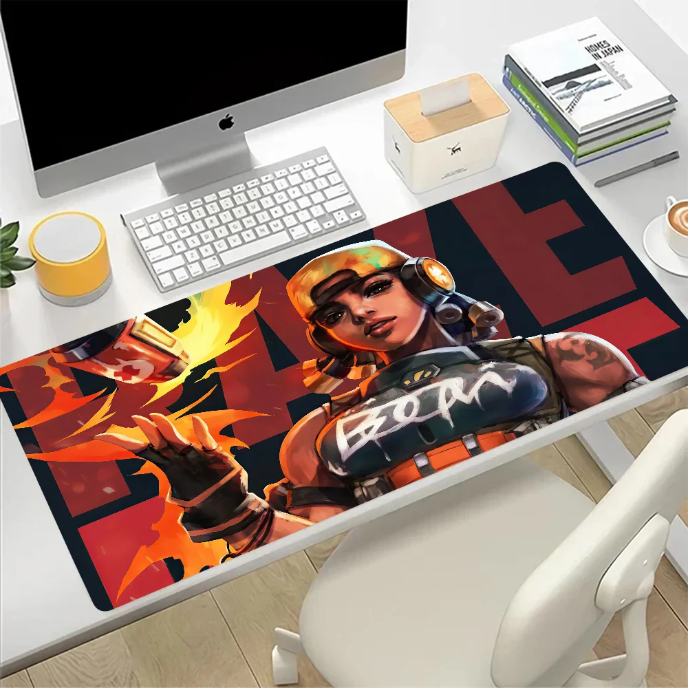 VALORANT Raze Large Mouse Pad Gaming Mousepad PC Gamer Computer Office Mouse Mat Silicone Keyboard Mat Desk Pad Laptop Mausepad