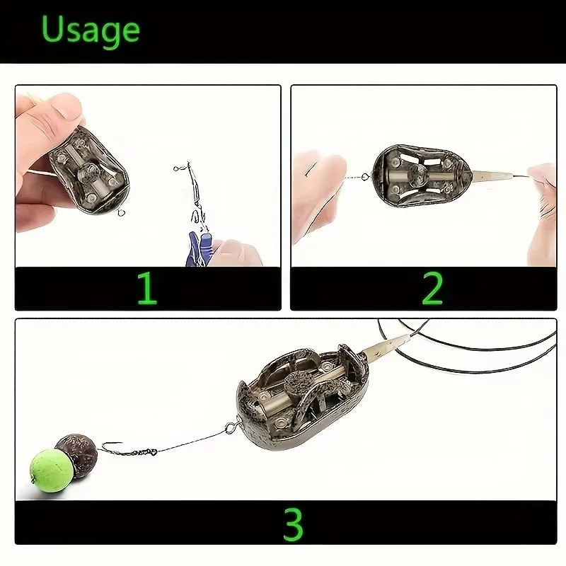 YOTO Kit comederos método inline para pesca de carpa - imagen 3