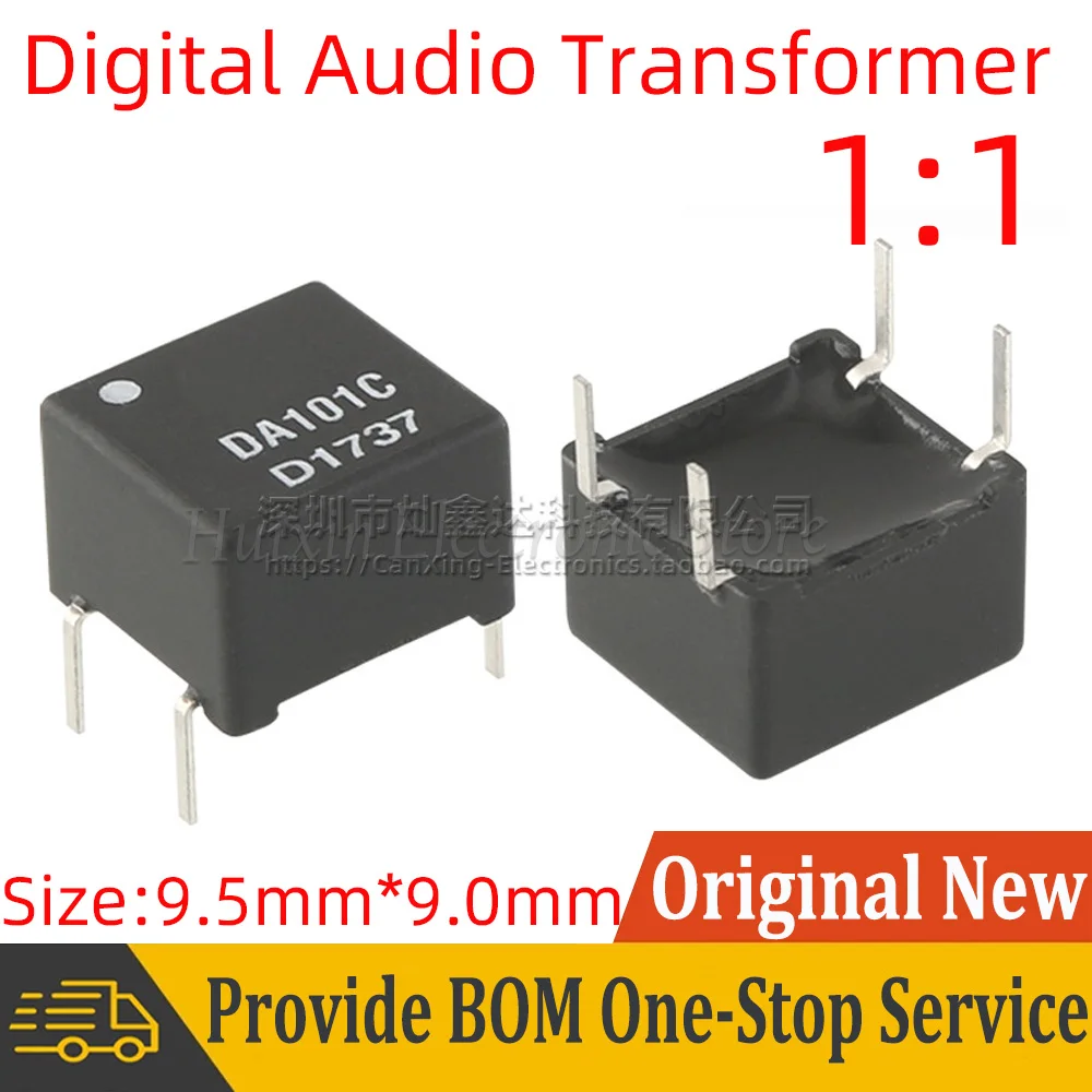 

DA101C Digital Audio Data Transmission Transformer 1:1 Isolation Isolator Replace PE65612 DV709