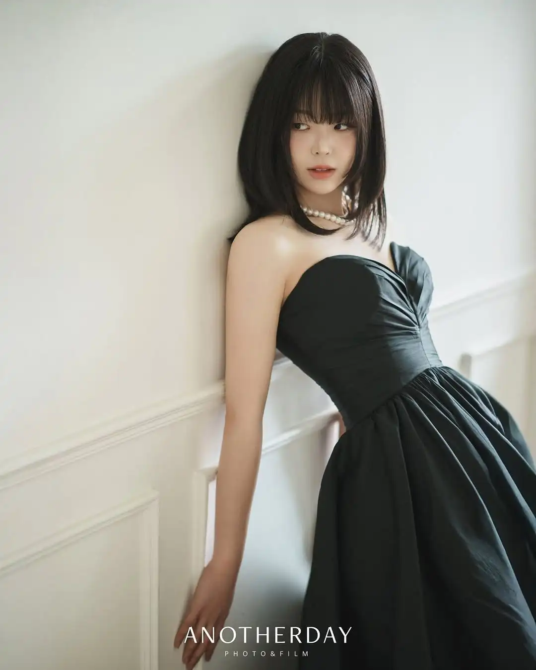 MD Elegan Sweetheart Gaun Pesta Pernikahan Hitam Tinggi Rendah Taffeta Korea Pemotretan Gaun Pesta Panjang Lantai Disesuaikan 2025
