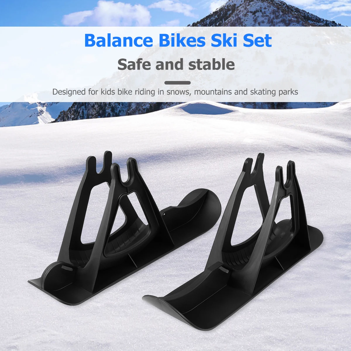 Sneeuwsleeën voor kinderen en volwassenen Ski-ski-accessoires Scooter Kit Board Peuter Winterspeelgoed