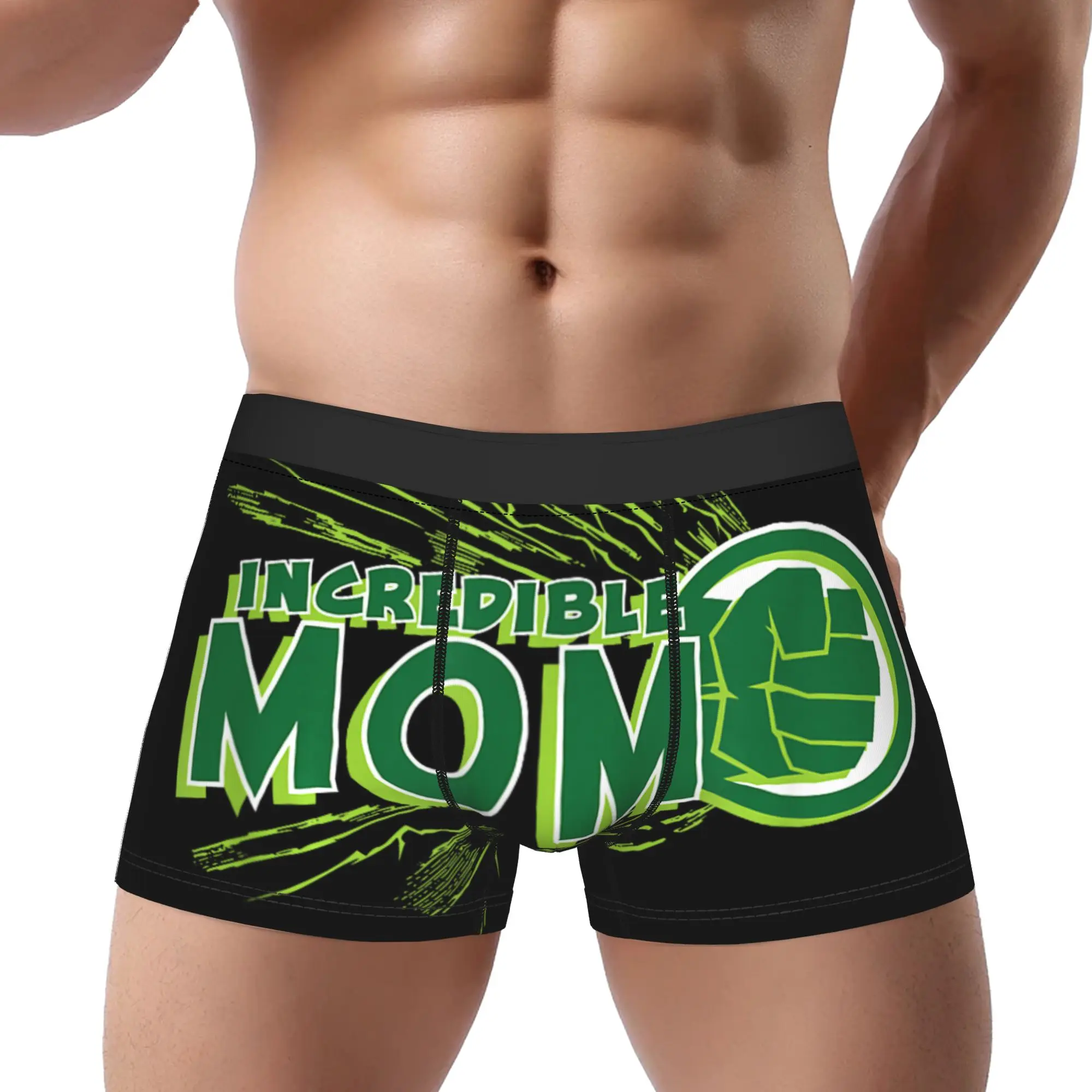 

Мужские трусы-боксеры Marvel Hulk Power, удобные шорты-боксеры для мужчин