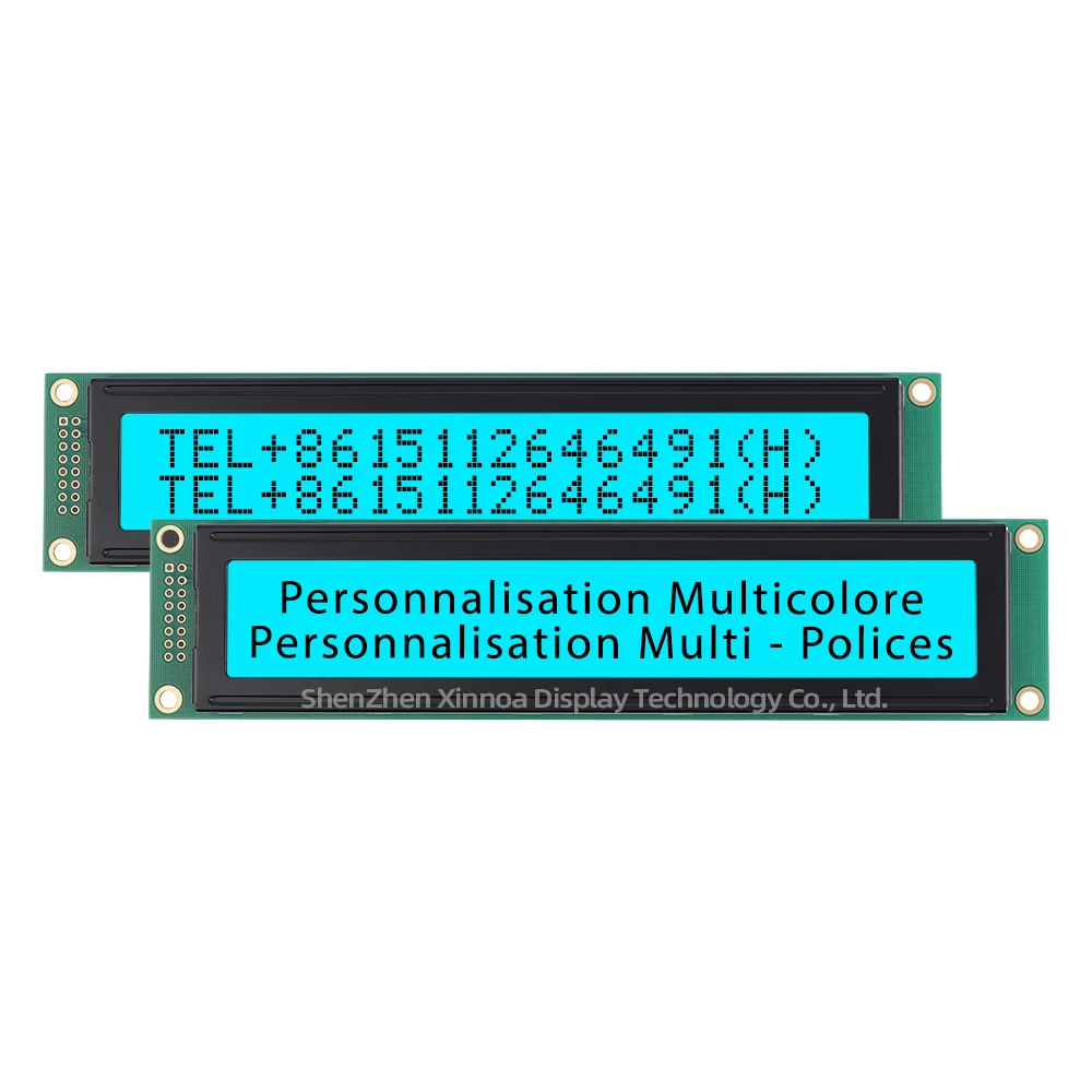 Font Screen Character LCD Display 202 20 * 2 20X2 2002 180*40MM Gray Film Blue Letters European 2002K-2 LCD Display Module