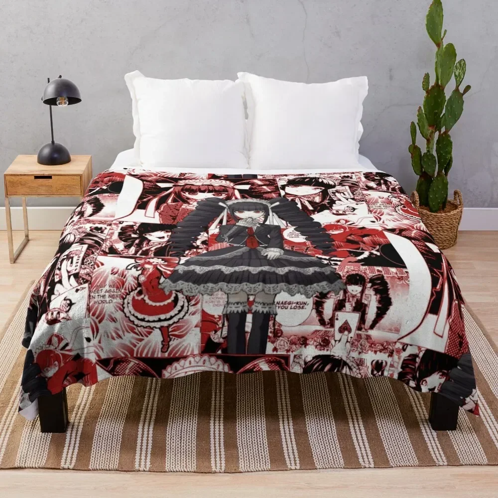 Celestia Ludenberg Manga Collage Throw Blanket Easy Care Comfortable Blanket for Couch
