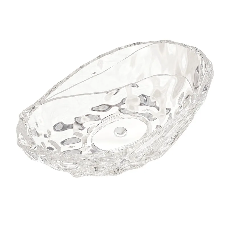 Transparent resin bathtub Petal crystal color art independent bathtub
