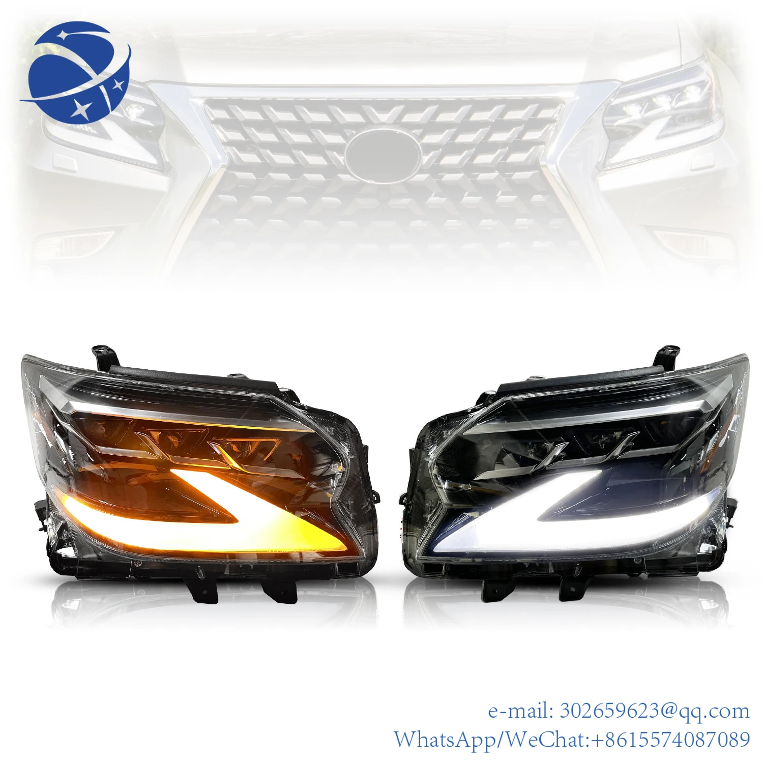 

yyhc LED headlamp headlight for LEXUS GX GX400 GX460 2014 2015 2016 2017 2018 2019 head light head lamp