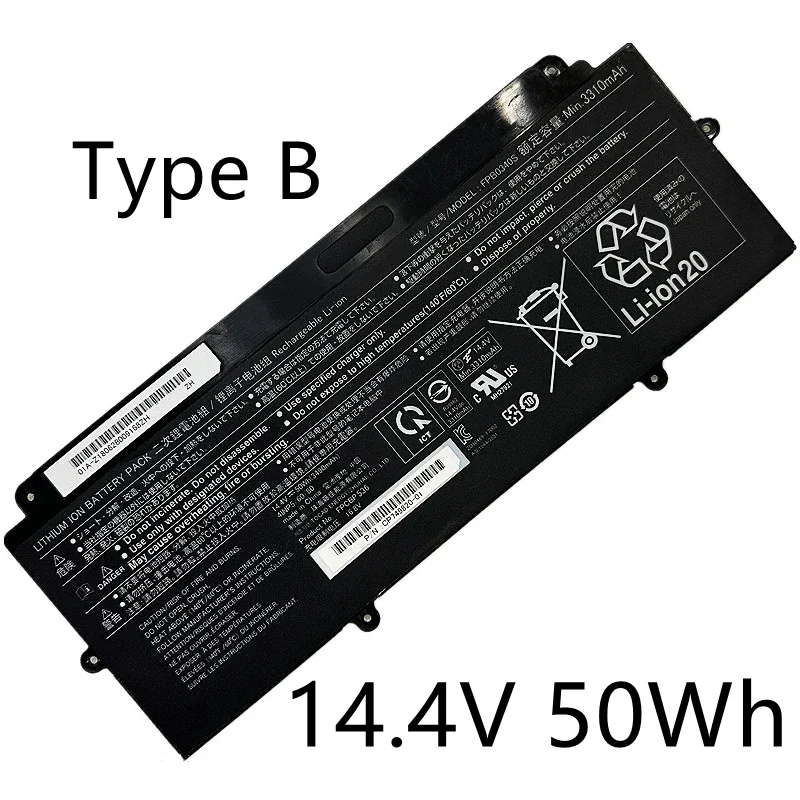 FPB0340S FPB0339S Laptop Battery For Fujitsu Lifebook U9310X