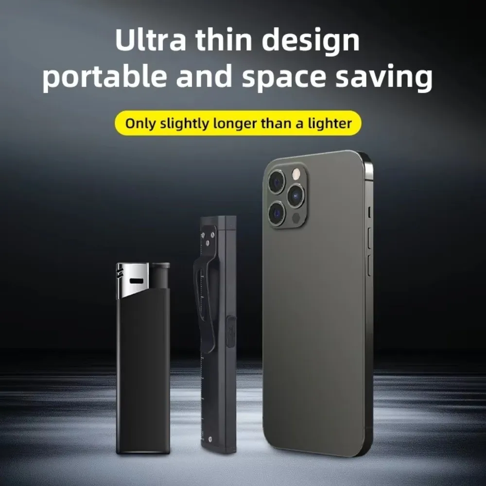 USB سلسلة المفاتيح القابلة لإعادة الشحن مصباح يدوي المغناطيسي الخلفي سطوع عالية مصباح شعلة صغيرة 650Lm إخراج الكاشف وضع مصباح ليد جيب