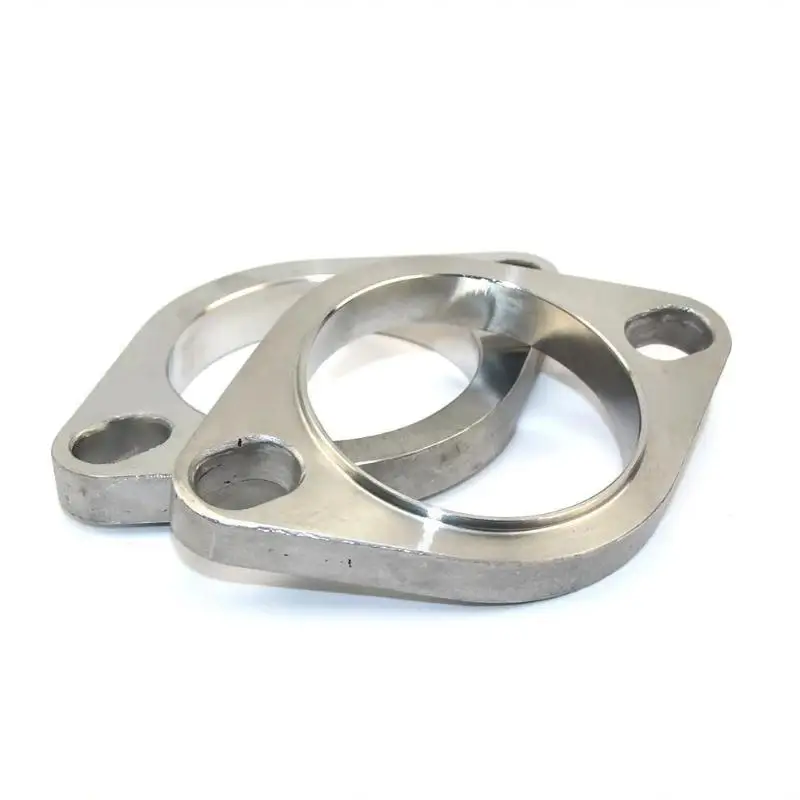 Universal Car Exhaust Muffler Stainless Steel Flange Accessory 2 Inch Durable Pipe Fitting for Vehicle Modifying Scene