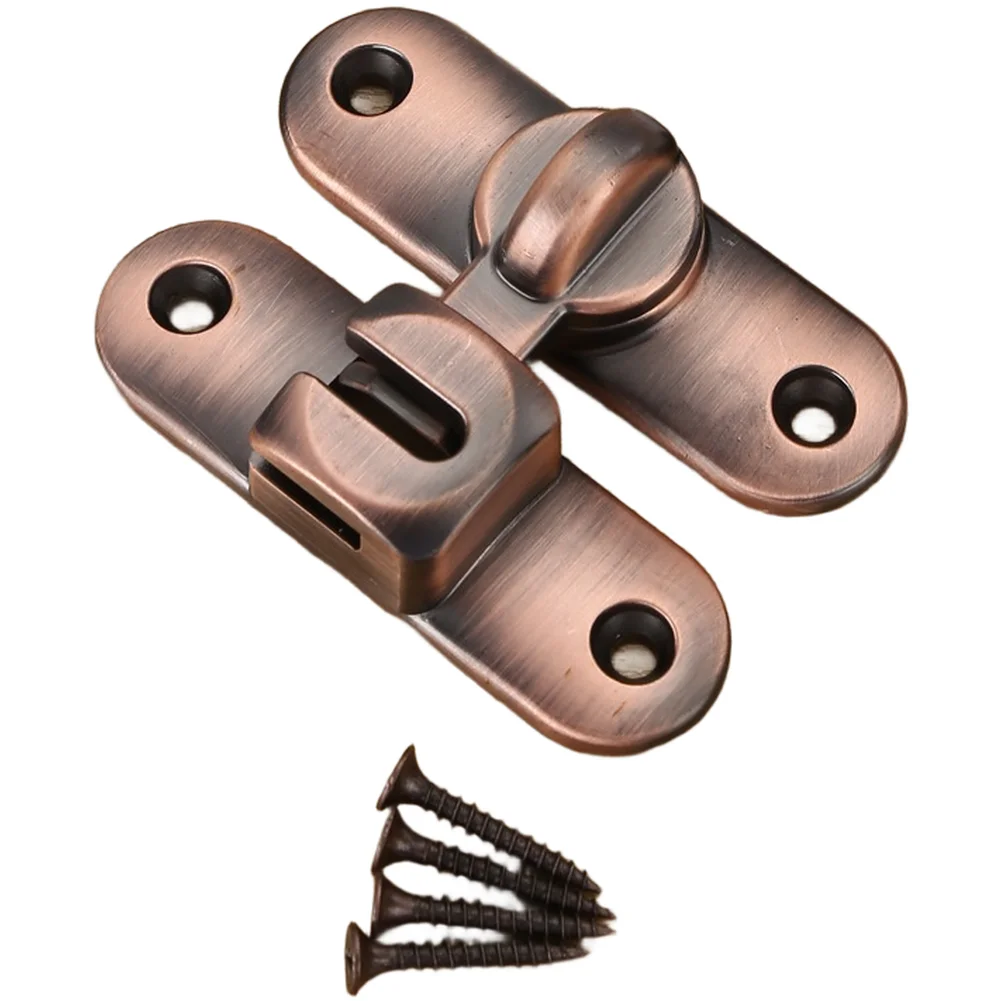 Zinc Alloy Sliding Door Lock with 90 Degree Locking Configuration and U Groove Integration for Indoor Door Applications