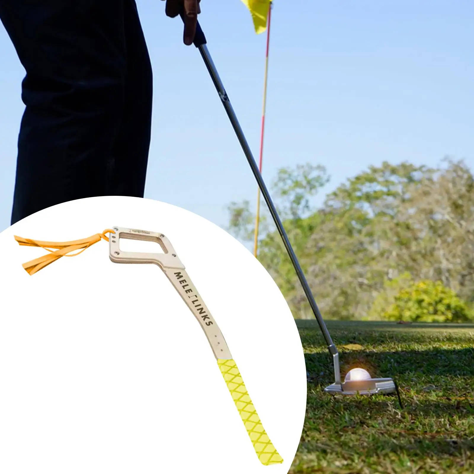 

Golf Swing Training Aid Swing Auxiliary Gift Correct Posture Practice Comfortable Grip for Indoor Birthday Women Men Golfing