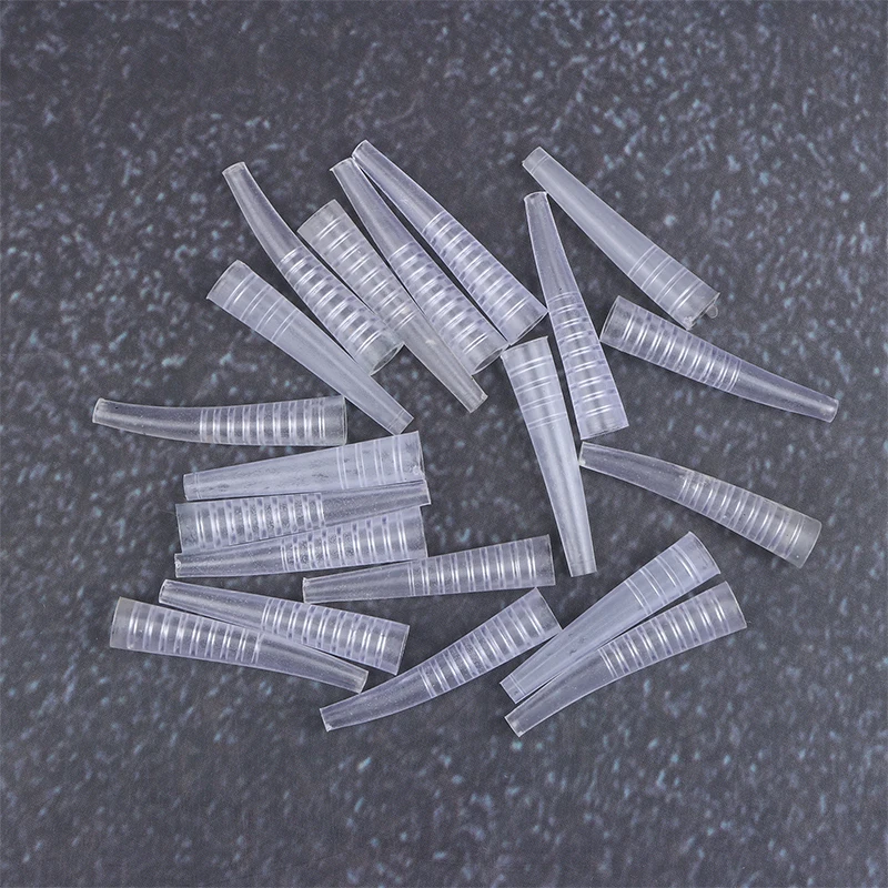 10/20Pcs Eyelashes Tweezers Silicone Covers Tweezers Tips Protect Case Prevent Hit Eyelashes Extension Supplies Accessories