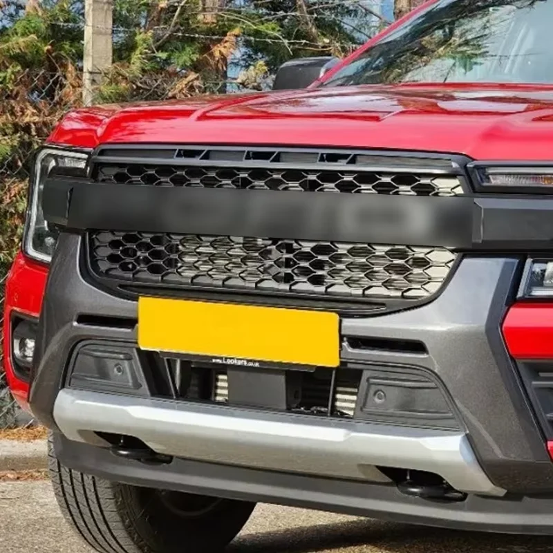 For FORD RANGER 2022-2024 T6 T9 MK4 PX4 High Version with Led Light XLT WILDTRAK SPORT Front Grills Raptor Grille Upgrade Tuning - Image 5