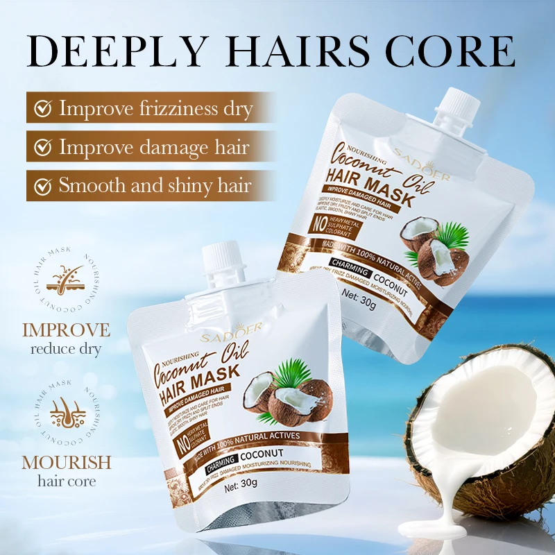 Magical Keratin Hair Mask 5 Seconds Repair Damaged Frizzy Hairs Soft Smooth Shiny Moisturizing Nourishing Hair Root Care Product