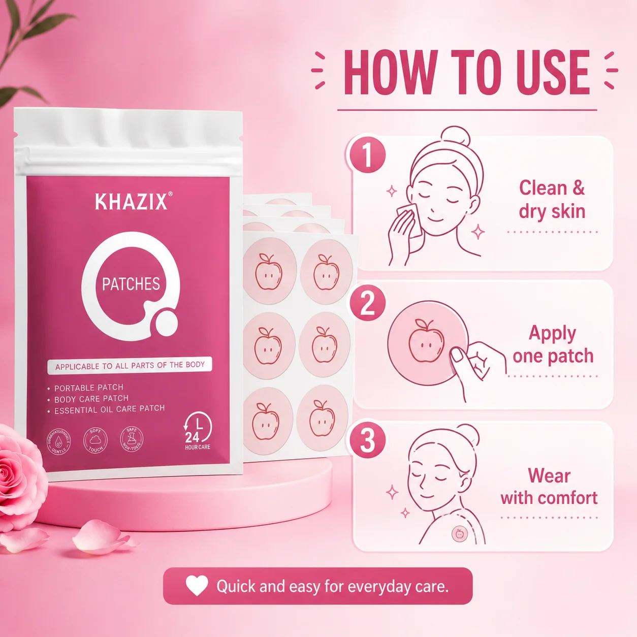 KHAZIX 30 Pezzi Patch Profumat - Fragrance Zone Perfume recensione e prezzo