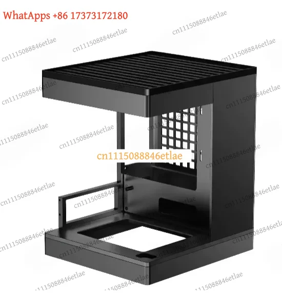 k3 3D Printed Mini ITX Case, Transparent Desktop Chassis for 17x17/17x19 Motherboard and SFX Power Supply