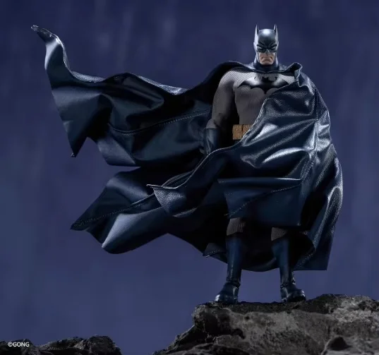 متوفر في المخزون غونغ ستوديو تيار مستمر الصمت باتمان هوش بات مان الشبح البدلة عمل الشكل باتمان القماش الزي المنقولة أنيمي تمثال نموذج #4