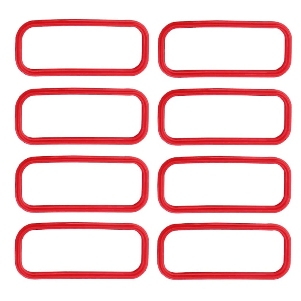 

Комплект красных прокладок впускного коллектора для впускного коллектора LS6 1997-2004 гг., автозапчасти