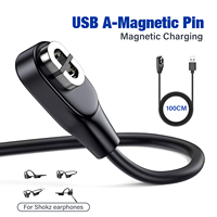 For After Shokz Aeropex AS800 AS803 S810 Headphone Magnetic USB A Type C Charging Cable Bone Conduction Headphone High quality