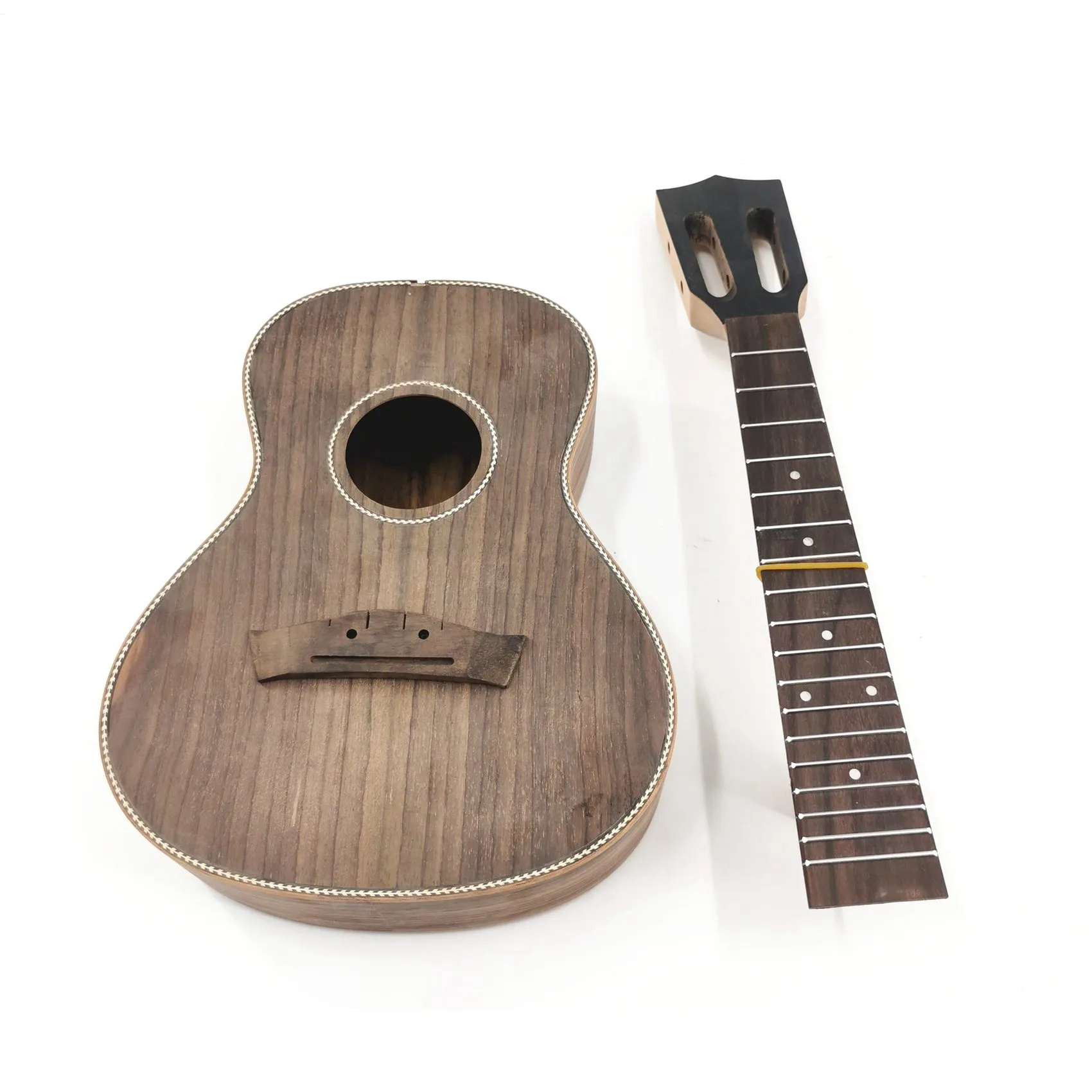 23 Inch Unfinished Ukulele Diy Kit 4 Strings Rosewood Ukulele Kit ,Make Your Own Ukulele By Handwork Painting