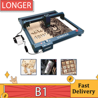 LONGER Laser B1 40W Laser Engraver Cutter, 8-core Laser Head, 44-48W Power Output, 450x440mm Engraving Area