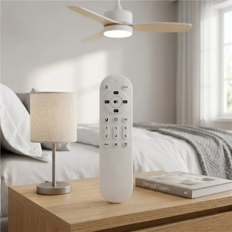 A005-Infrared Fan Light 6-Speed Ceiling Fan Remote Control GY 2.4G Inverter Handle