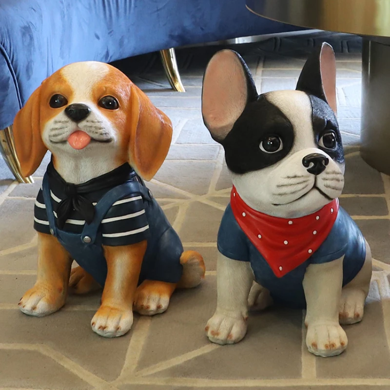 Home Dog Decoration Coin Bank