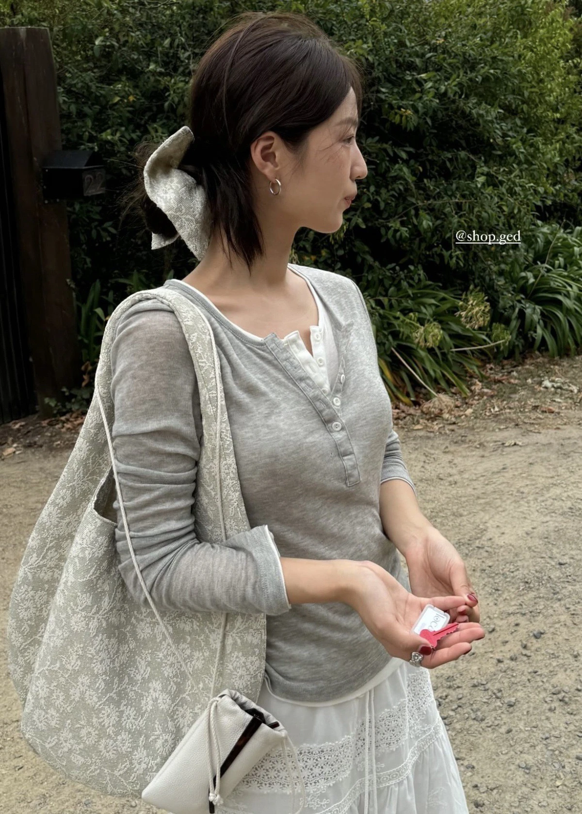 

Удобная универсальная двухсекционная футболка Генри ИрТ Длин Све круглая Ne в готическом стиле, весна 2021, женская мода